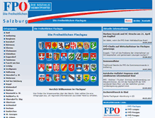 Tablet Screenshot of fpoe-flachgau.at